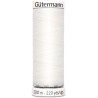 Bobine fil tout coudre Gutermann 200 m - N°800 BLANC